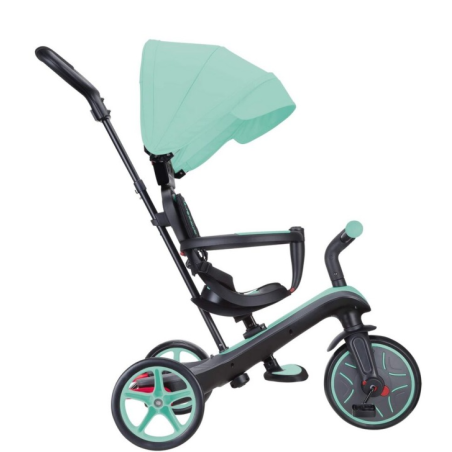 Globber Explorer Trike 4 en 1 Menta - Triciclo Evolutivo
