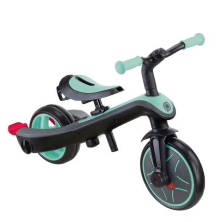 Globber Explorer Trike 4 en 1 Menta - Triciclo Evolutivo