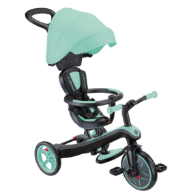 Globber Explorer Trike 4 en 1 Menta - Triciclo Evolutivo