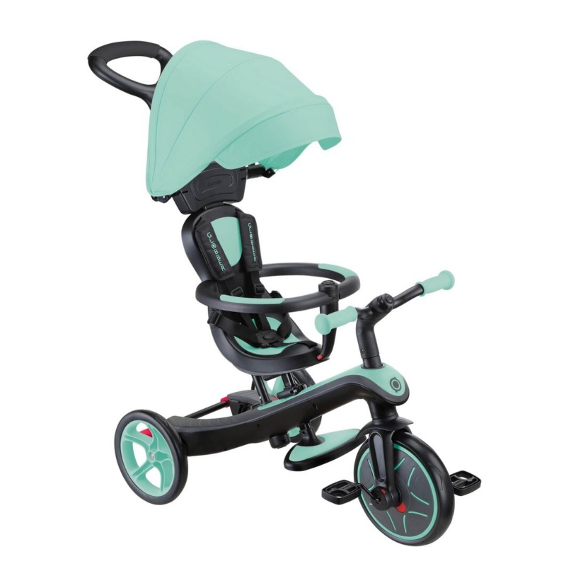 Globber Explorer Trike 4 en 1 Menta - Triciclo Evolutivo