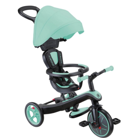 Globber Explorer Trike 4 en 1 Menta - Triciclo Evolutivo