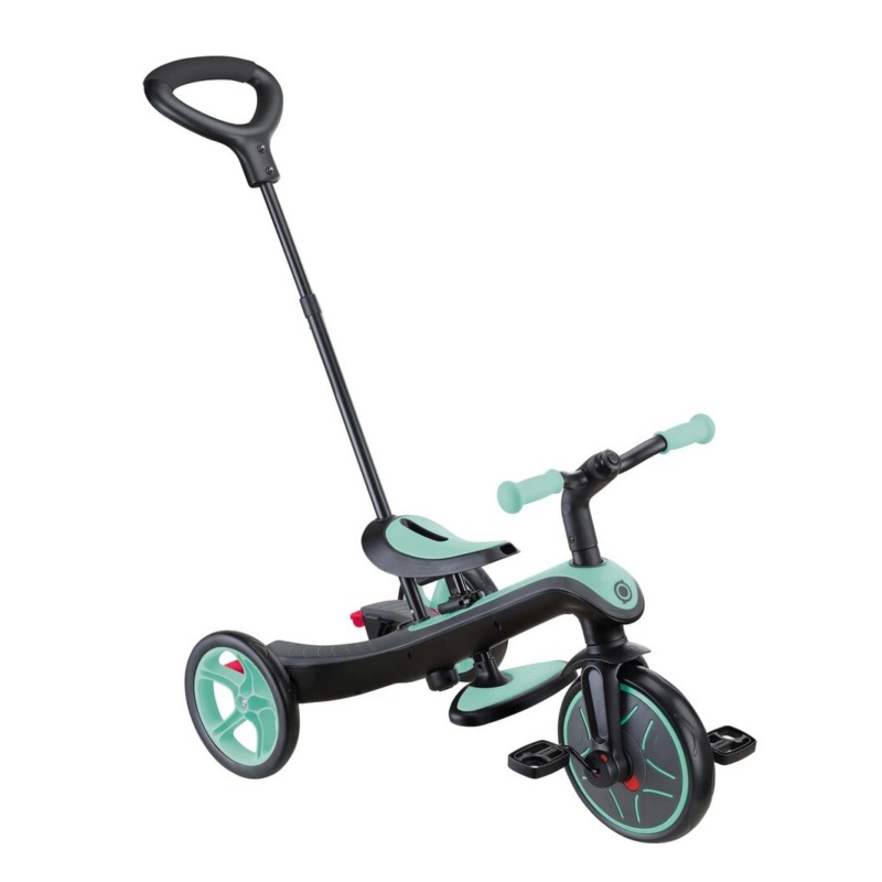 Globber Explorer Trike 4 en 1 Menta - Triciclo Evolutivo