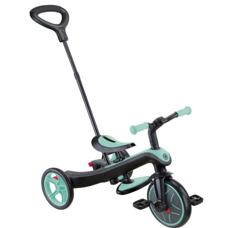 Globber Explorer Trike 4 en 1 Menta - Triciclo Evolutivo