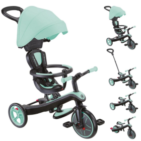 Globber Explorer Trike 4 en 1 Menta - Triciclo Evolutivo 2