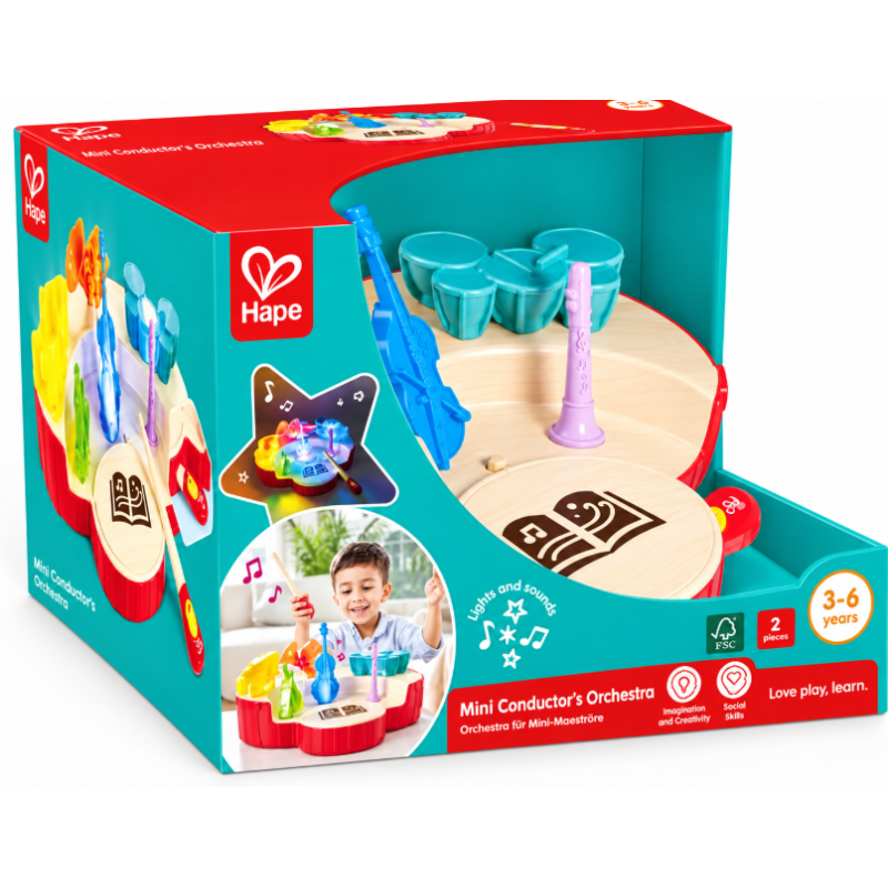 Hape Mini Director de Orquesta con Luces y Sonidos