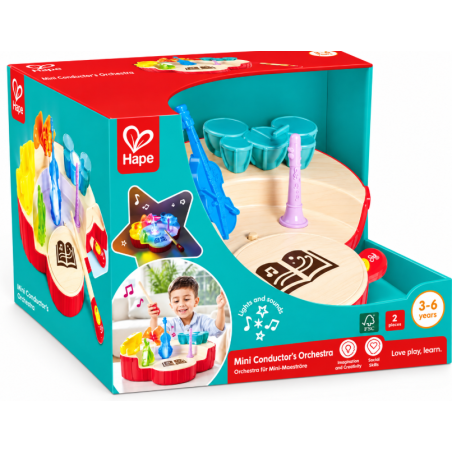 Hape Mini Director de Orquesta con Luces y Sonidos