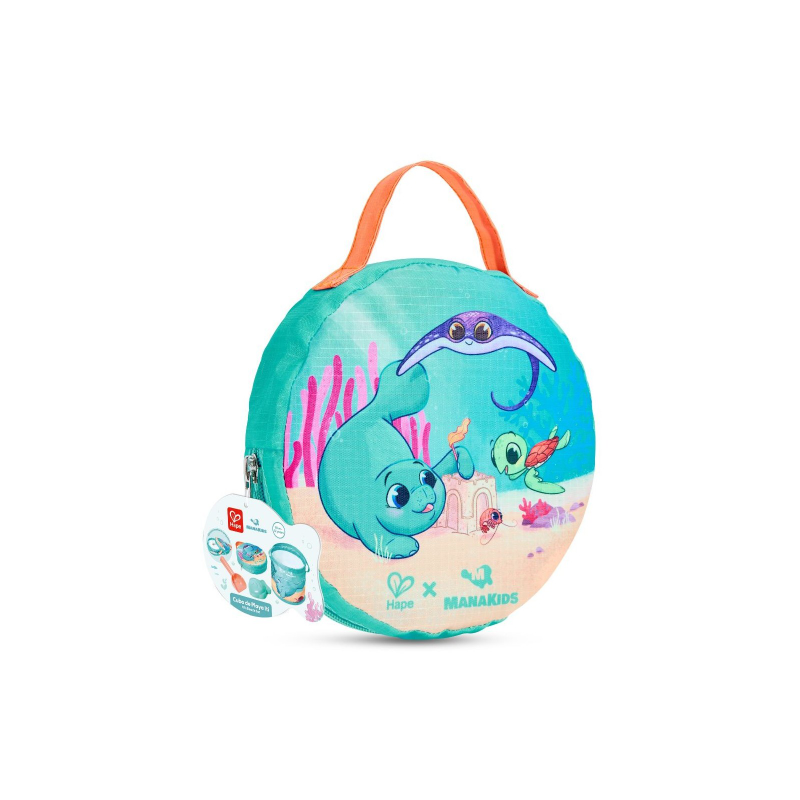 Hape Cubo de Playa ITI con Pala y Molde