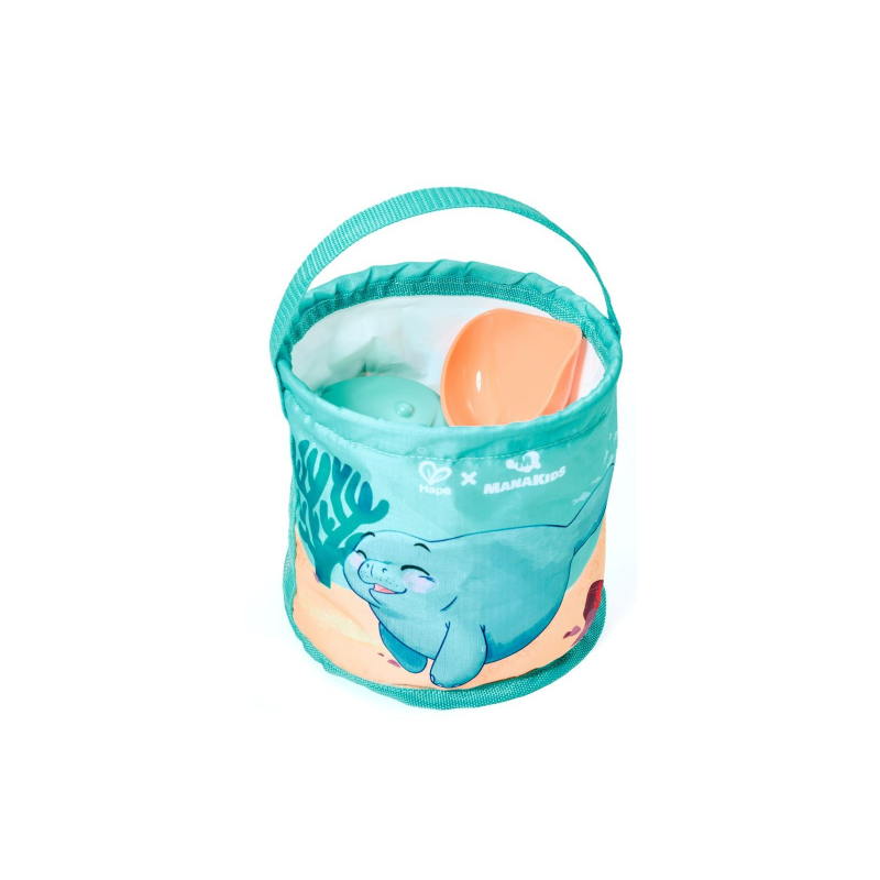 Hape Cubo de Playa ITI con Pala y Molde