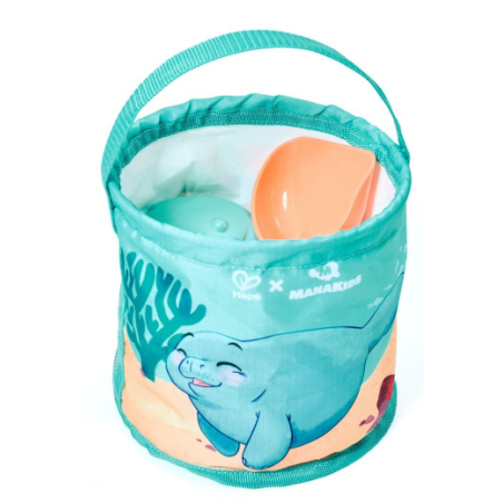 Hape Cubo de Playa ITI con Pala y Molde