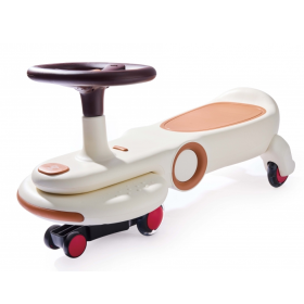 Hape Wiggle & Giggle Car Blanco con Luces LED