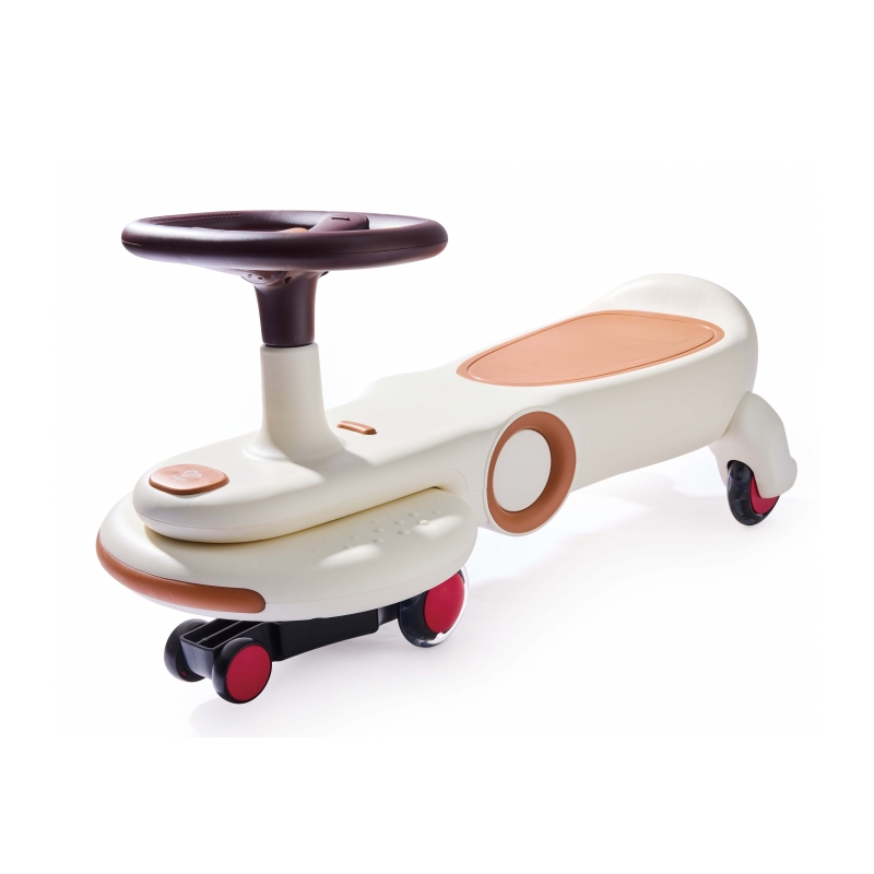 Hape Wiggle & Giggle Car Blanco con Luces LED