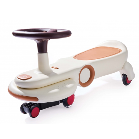 Hape Wiggle & Giggle Car Blanco con Luces LED