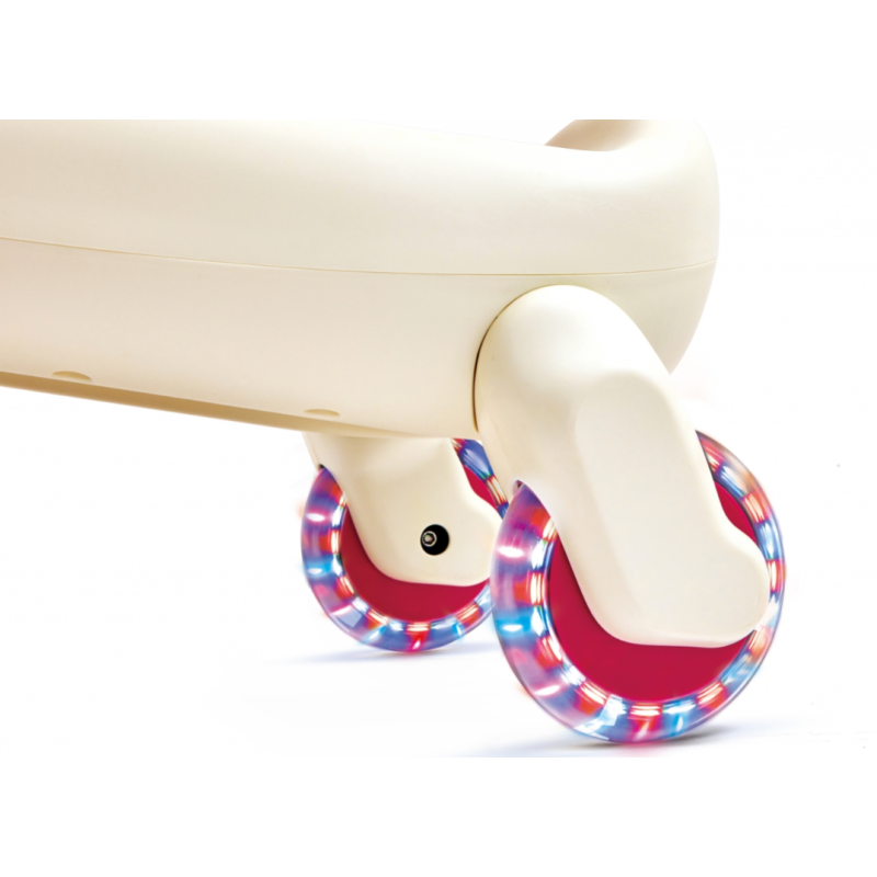 Hape Wiggle & Giggle Car Blanco con Luces LED