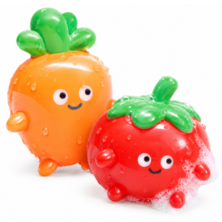 Hape Veggie Pals Bath Splashers – Juguetes de Baño