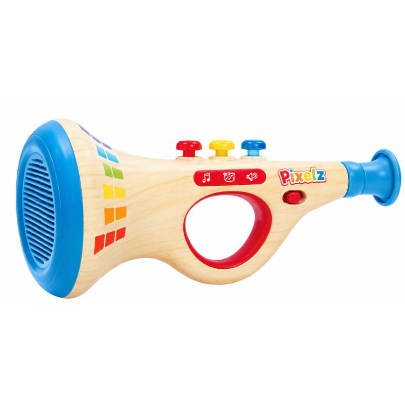 Hape Pixelz Trompeta Musical con Luces y Sonidos