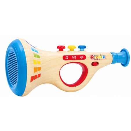 Hape Pixelz Trompeta Musical con Luces y Sonidos