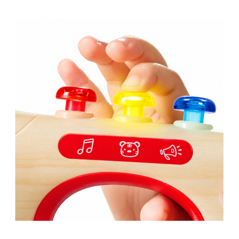 Hape Pixelz Trompeta Musical con Luces y Sonidos