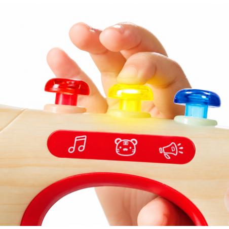 Hape Pixelz Trompeta Musical con Luces y Sonidos