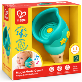 Hape Fonógrafo Caracol Marino Musical con Sonidos