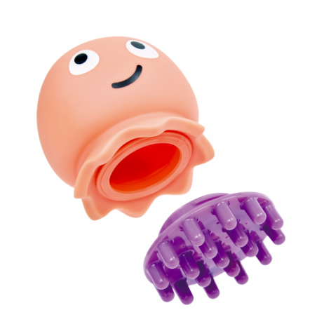Hape Criaturas Marinas para el Baño con Cepillo y Chorros de Agua
