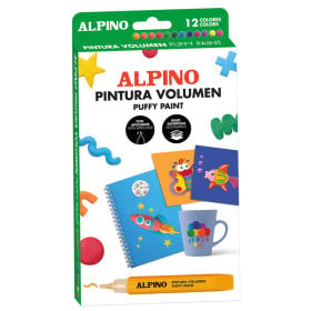 Alpino Crea + Pintura 3D 12 Unidades