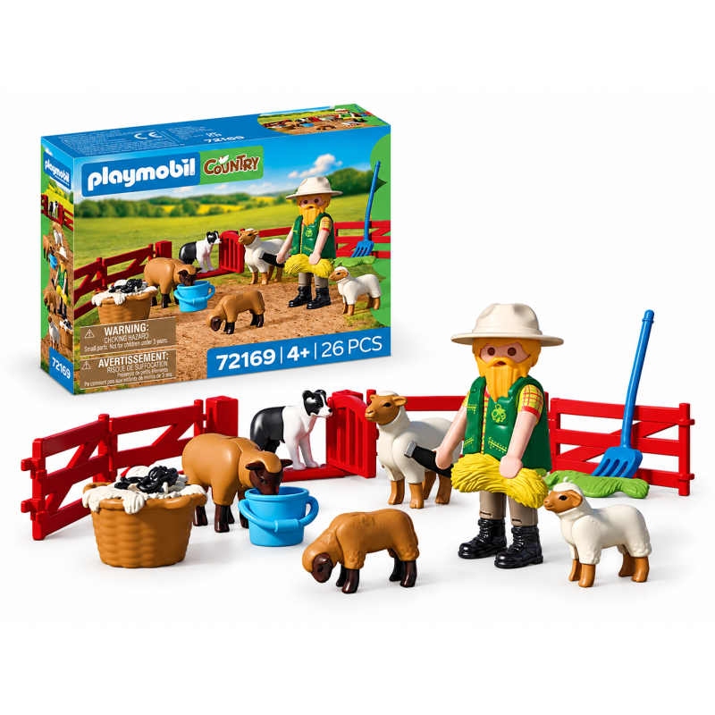 Playmobil Country Joven Pastor 72169 De Playmobil