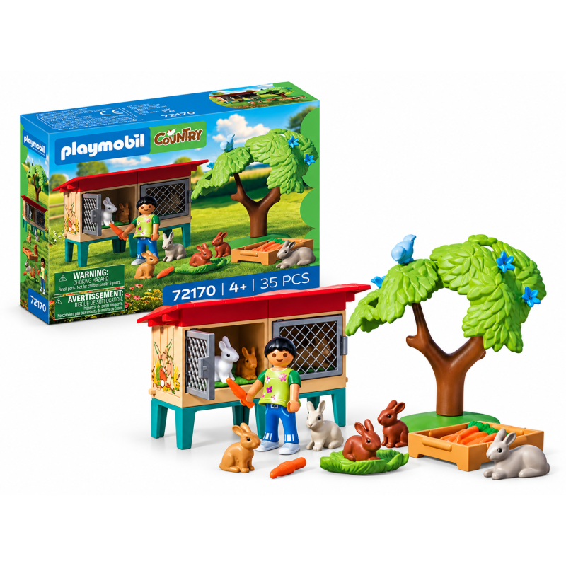 Playmobil Country Conejera 72170 De Playmobil
