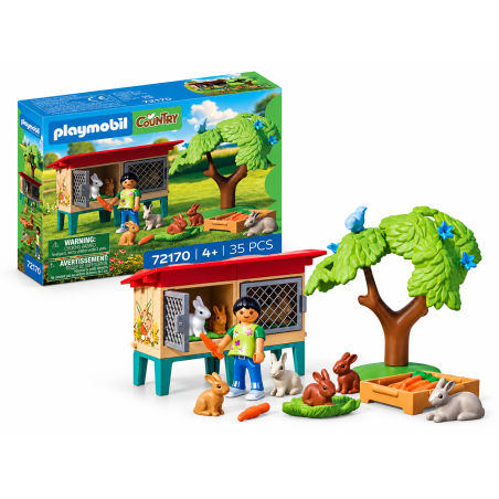 Playmobil Country Conejera 72170 De Playmobil