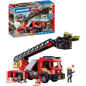 Playmobil City Action Camión De Bomberos Con Escalera 72192