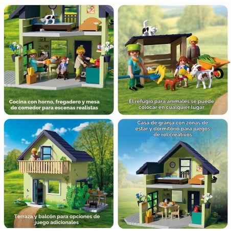 Playmobil Country Casa De Labranza 72162