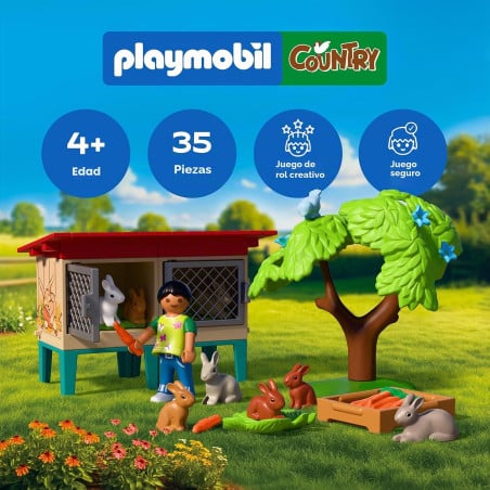 Playmobil Country Conejera 72170