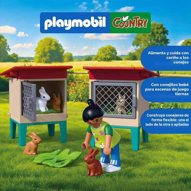 Playmobil Country Conejera 72170
