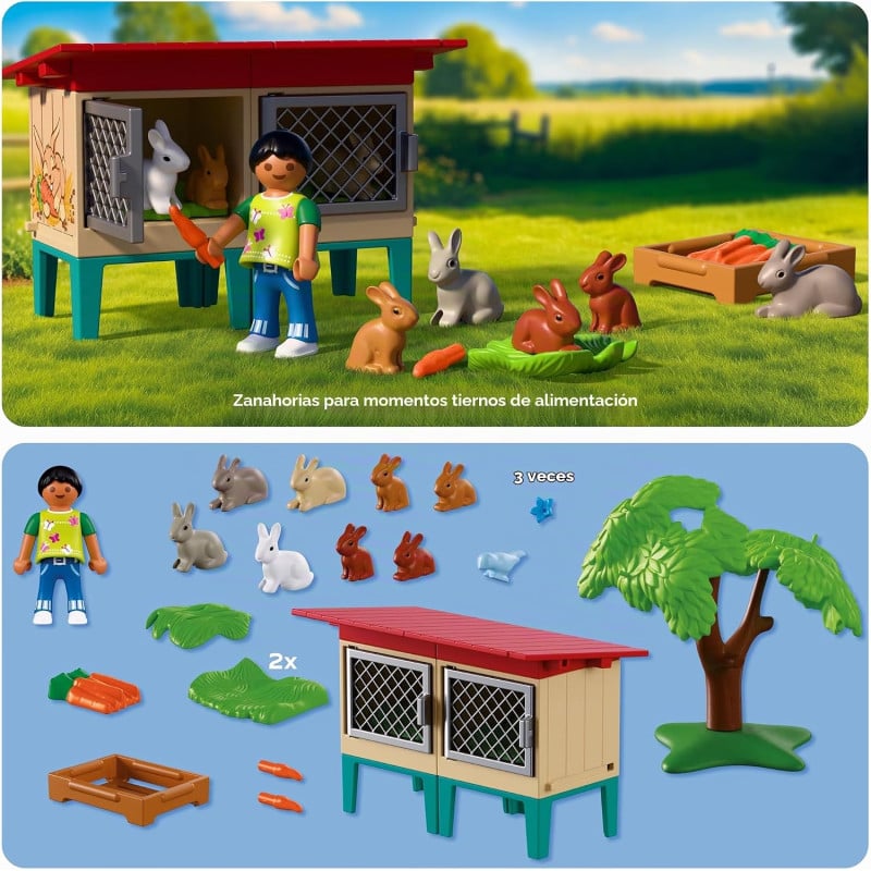 Playmobil Country Conejera 72170