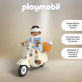 Playmobil Vespa 80º Aniversario Estilo Clásico 72283 De Playmobil 2