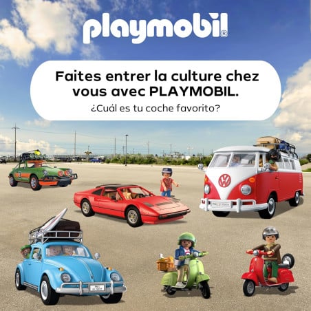 Playmobil Collector Cars Vespa 80º Aniversario Estilo Clásico 72283