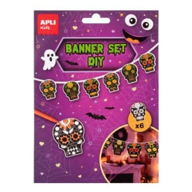 DIY Guirnalda Calaveras Halloween Apli