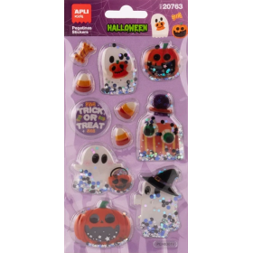 Pegatinas Halloween Glitter Apli