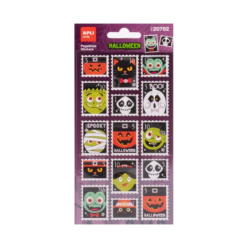 Pegatinas Halloween Sellos Apli