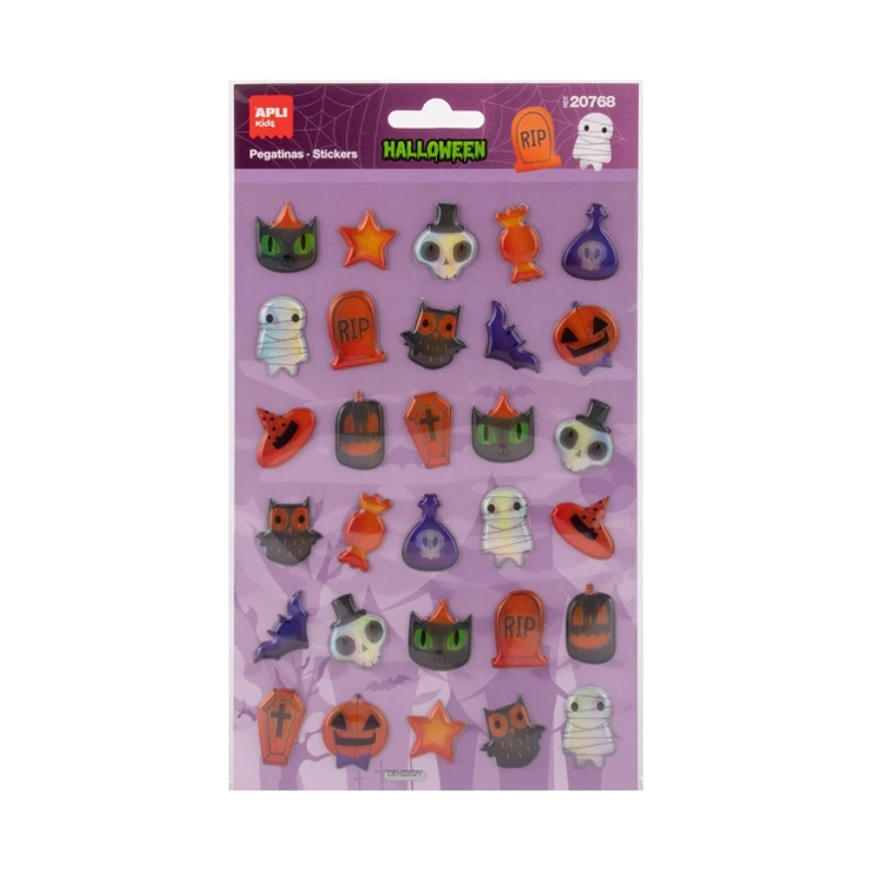 Pegatinas Halloween Pop Up 3D APLI Kids