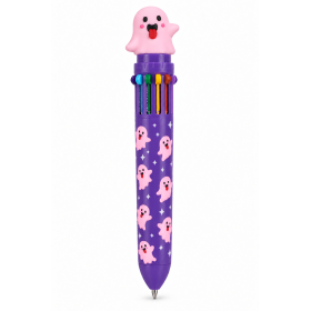 Bolígrafo Multicolor Halloween Fantasma Rosa