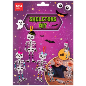 Kit Manualidades Halloween Esqueletos APLI Kids