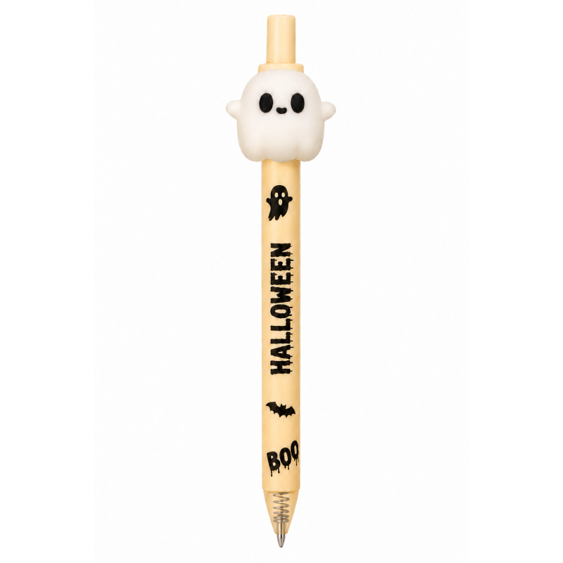 Lápiz Infinito Halloween Fantasma Blanco