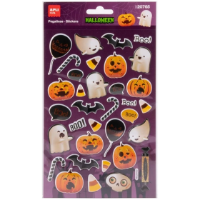 Pegatinas de Fantasmas y Calabazas Halloween APLI Kids