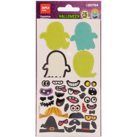 Pegatinas DIY Fantasmas Halloween para Decorar APLI Kids