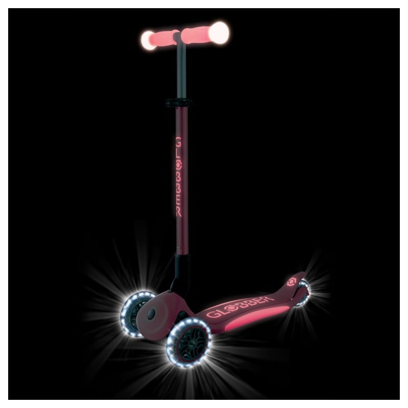 Globber Patinete Elite Glow Luces 3 Ruedas