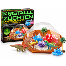 Terrario De Cristales Con Dinosaurios Crystal Growing 4M De Toynamics
