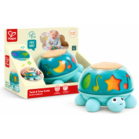 Hape Tortuga De Giro Y Ajuste Musical De Toynamics