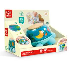 Hape Tortuga De Giro Y Ajuste Musical De Toynamics 2