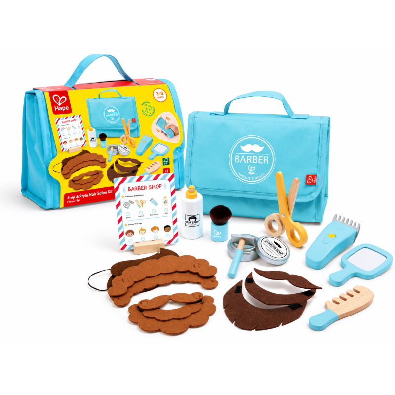 Hape Set De Barbería De Toynamics
