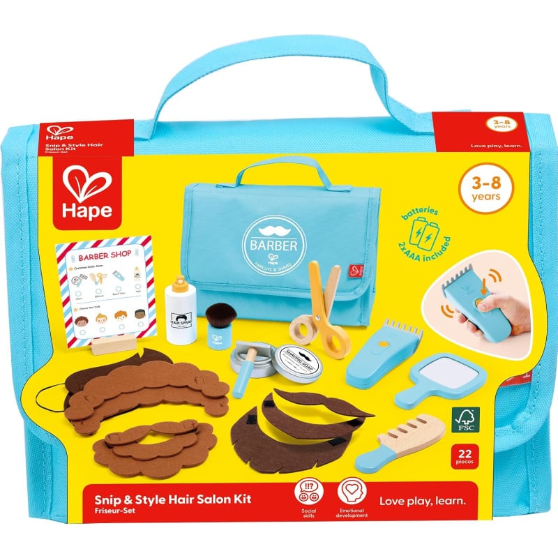 Hape Set De Barbería